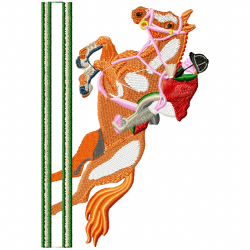 Horses Embroidery Design 7 Horses Embroidery Design 7
